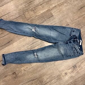 KanCan Distressed Skinny Jeans in Blue